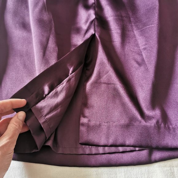 David's Bridal Dress (plum) - Picture 7 of 9